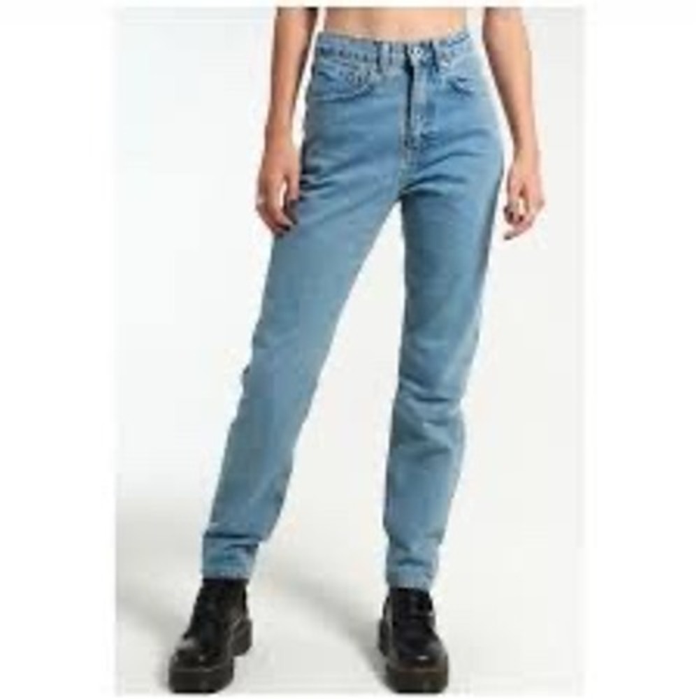 The Ragged Priest high rise jeans women's size 28 100% cotton punk grunge